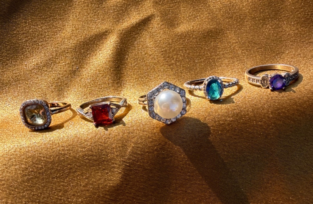 Gemstone Ring Collection – 5 Statement Rings